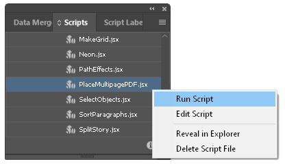 PlaceMultiplePage script